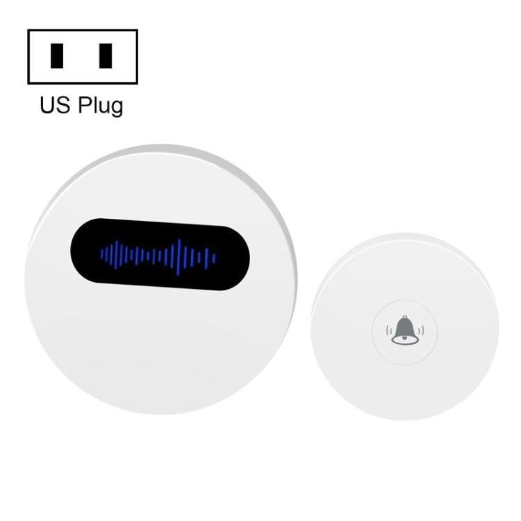 T10-1 1 For 1 Lighting Self-Power Generation Wireless Intelligent Anti -Rainwater Doorbell, T10-1 EU Plug White, T10-1 EU Plug Black, T10-1 US Plug White, T10-1 US Plug Black, T10-1 UK Plug White, T10-1 UK Plug Black T10-1 1 For 1 Lighting Self-Power Generation Wireless Intelligent Anti -Rainwater Doorbell, T10-1 EU Plug White, T10-1 EU Plug Black, T10-1 US Plug White, T10-1 US Plug Black, T10-1 UK Plug White, T10-1 UK Plug Black